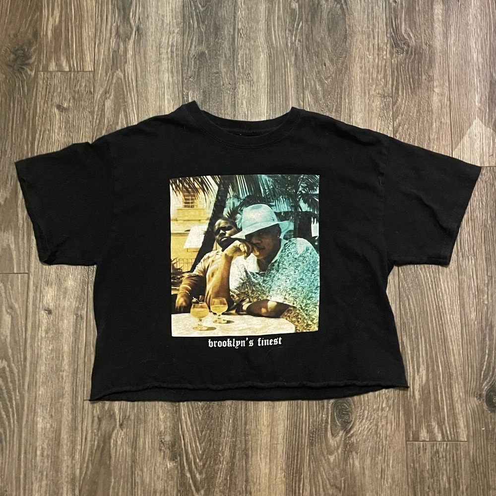 Jay Z and Biggie Cropped Tee